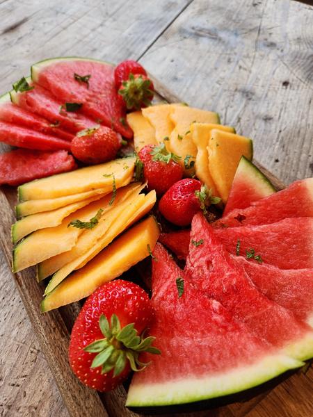 Planche de fruits