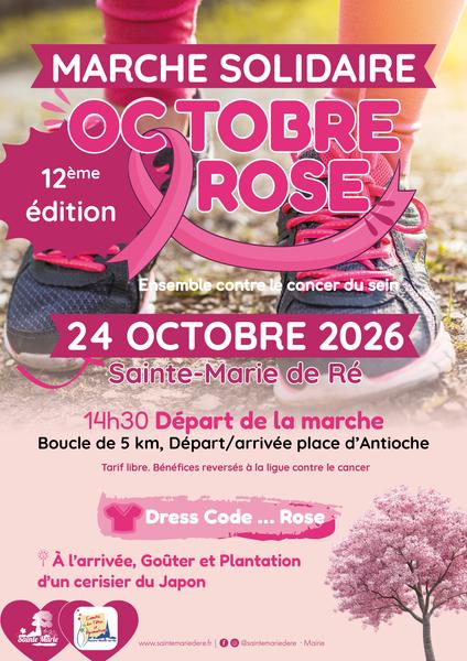 Octobre Rose : Marche solidaire