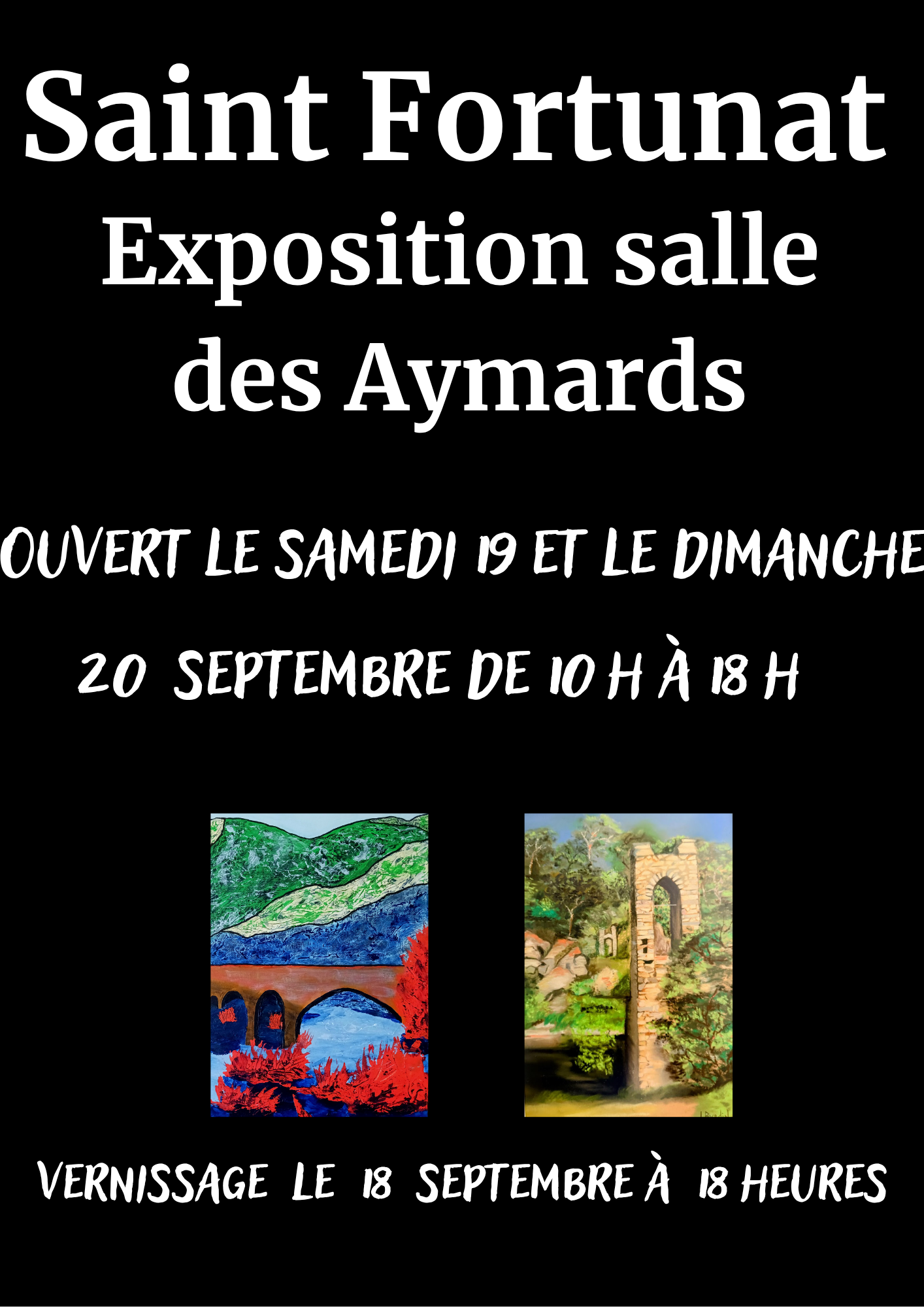 Exposition St-Fortunat