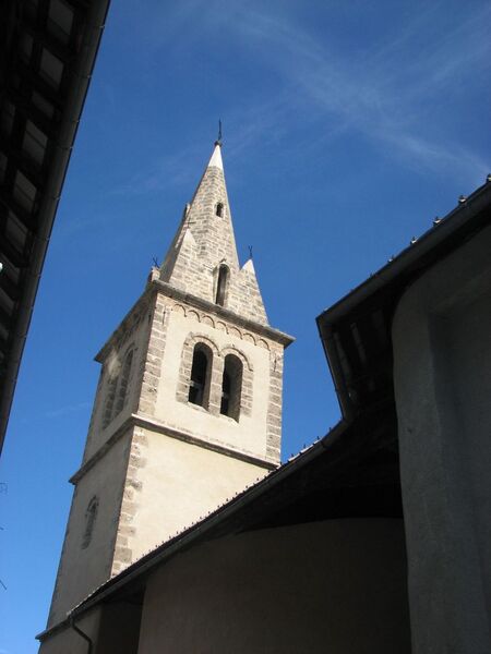Eglise paroissiale de Saint-Clément-sur-Durance - © Communauté de Communes du Guillestrois