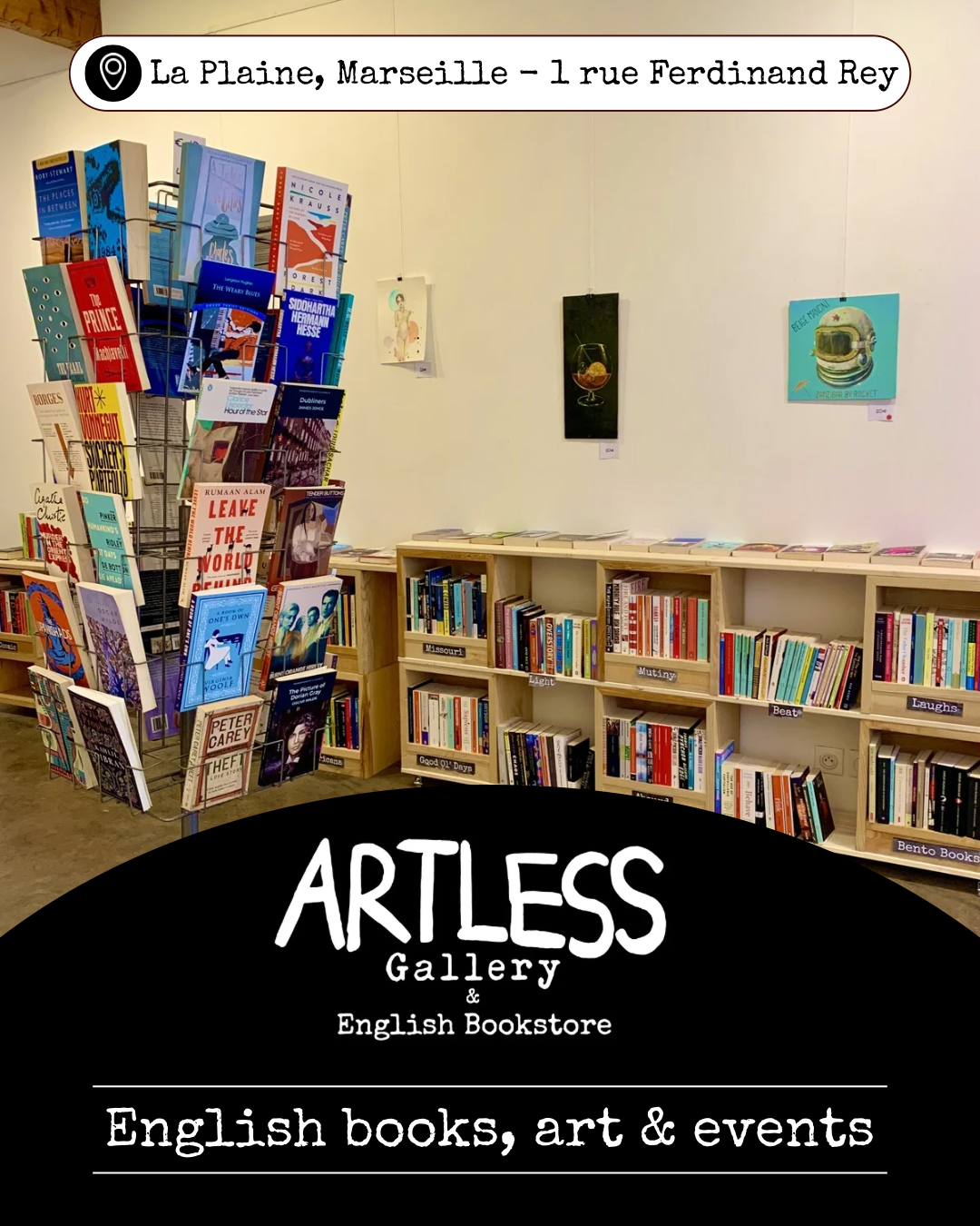 Artless Gallery & English Bookstore