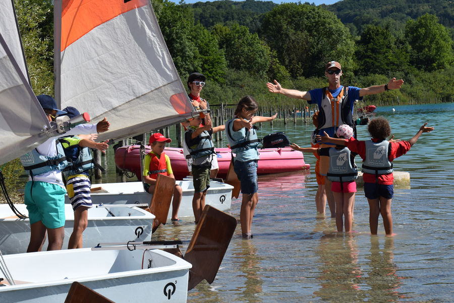 Encadrement groupe Optimist