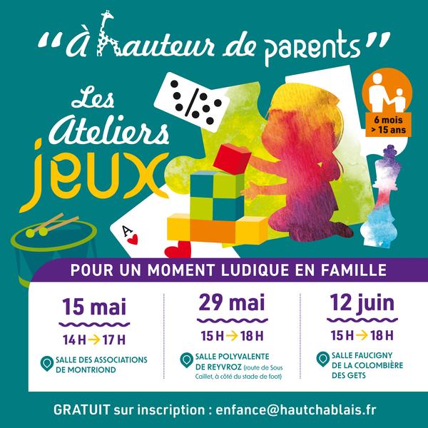 Ateliers Jeux