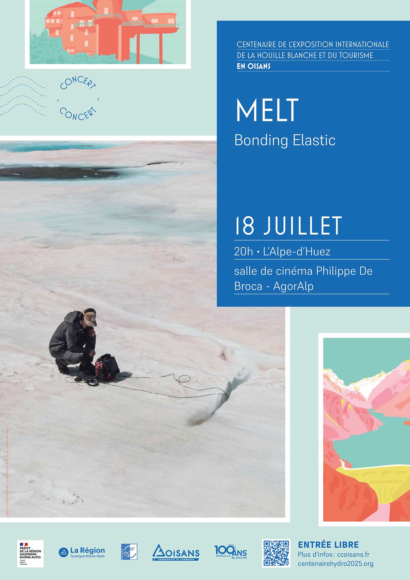 MELT*par Bonding Elastic_Alpe d'Huez