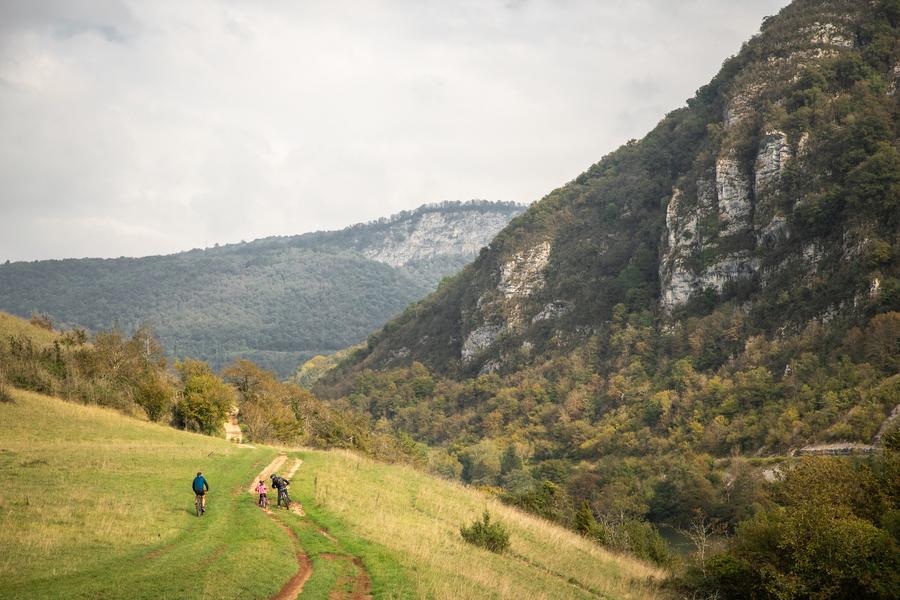 Circuit VTT n°25 (rouge) - Cize - Les Gorges de l'Ain_Cize