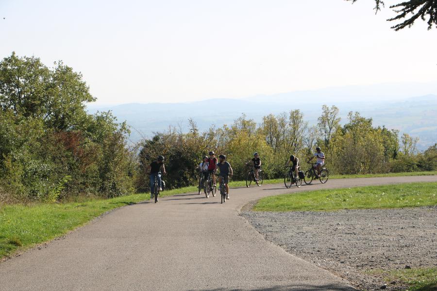 Sur les hauteurs du Beaujolais