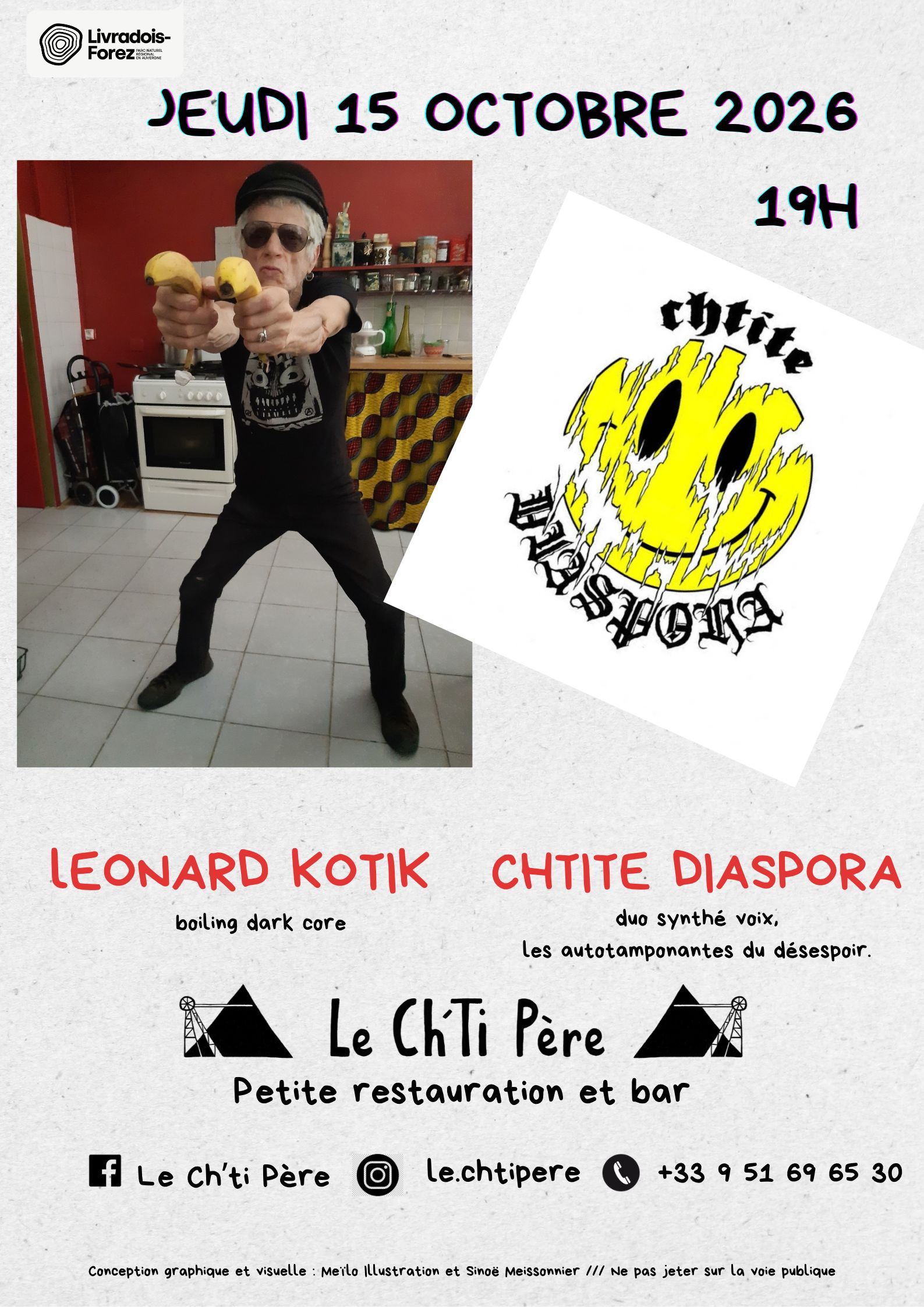 Concert de Léonard Kotik et Ch’tite diaspora // Ambert