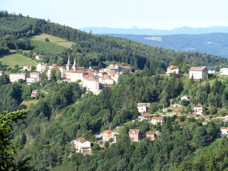 Point de vue de Rochelipe (Lalouvesc,Ardèche)