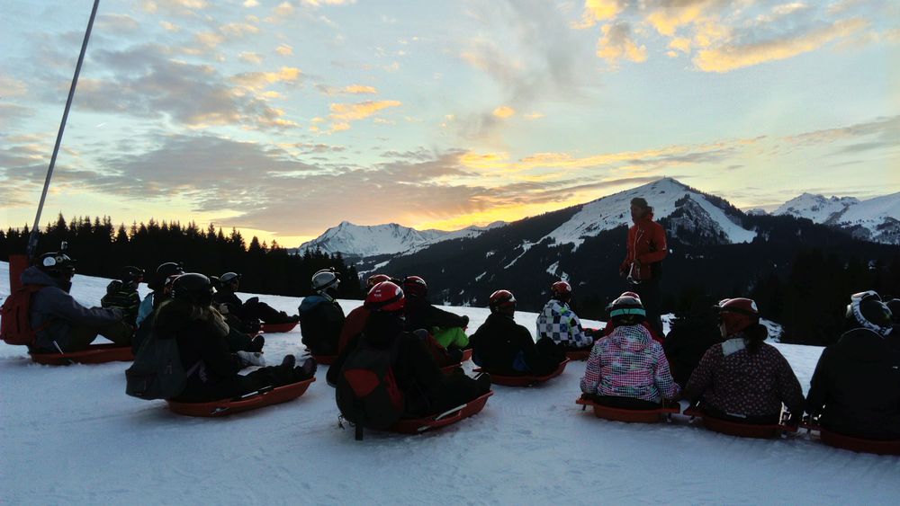 Indiana'Ventures - Descente en luge Nocturne