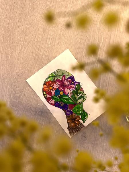 Atelier Corso : Portrait végétalisé_Bormes-les-Mimosas