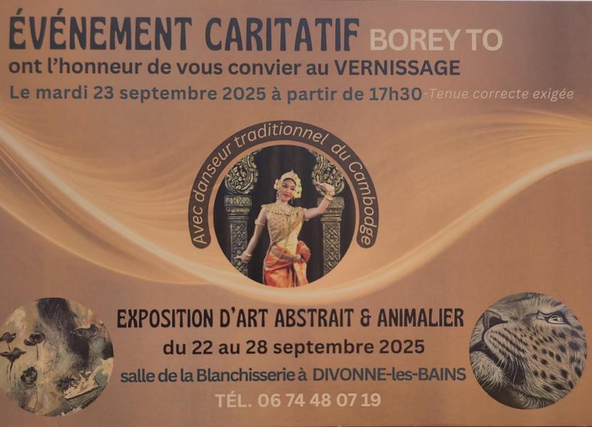 Exposition d'Art abstrait & animalier_Divonne-les-Bains
