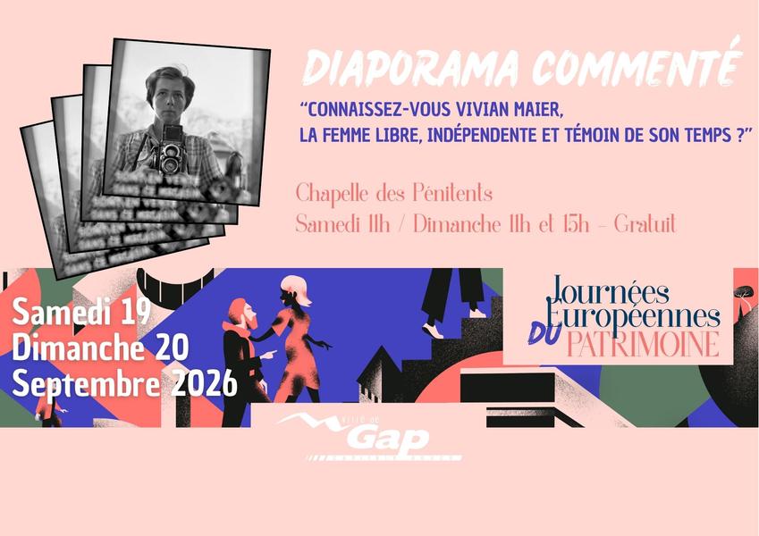 Diaporama commenté 'Connaissez-vous Vivian Maier, la femme libre, indépendante et témoin de son temps ?