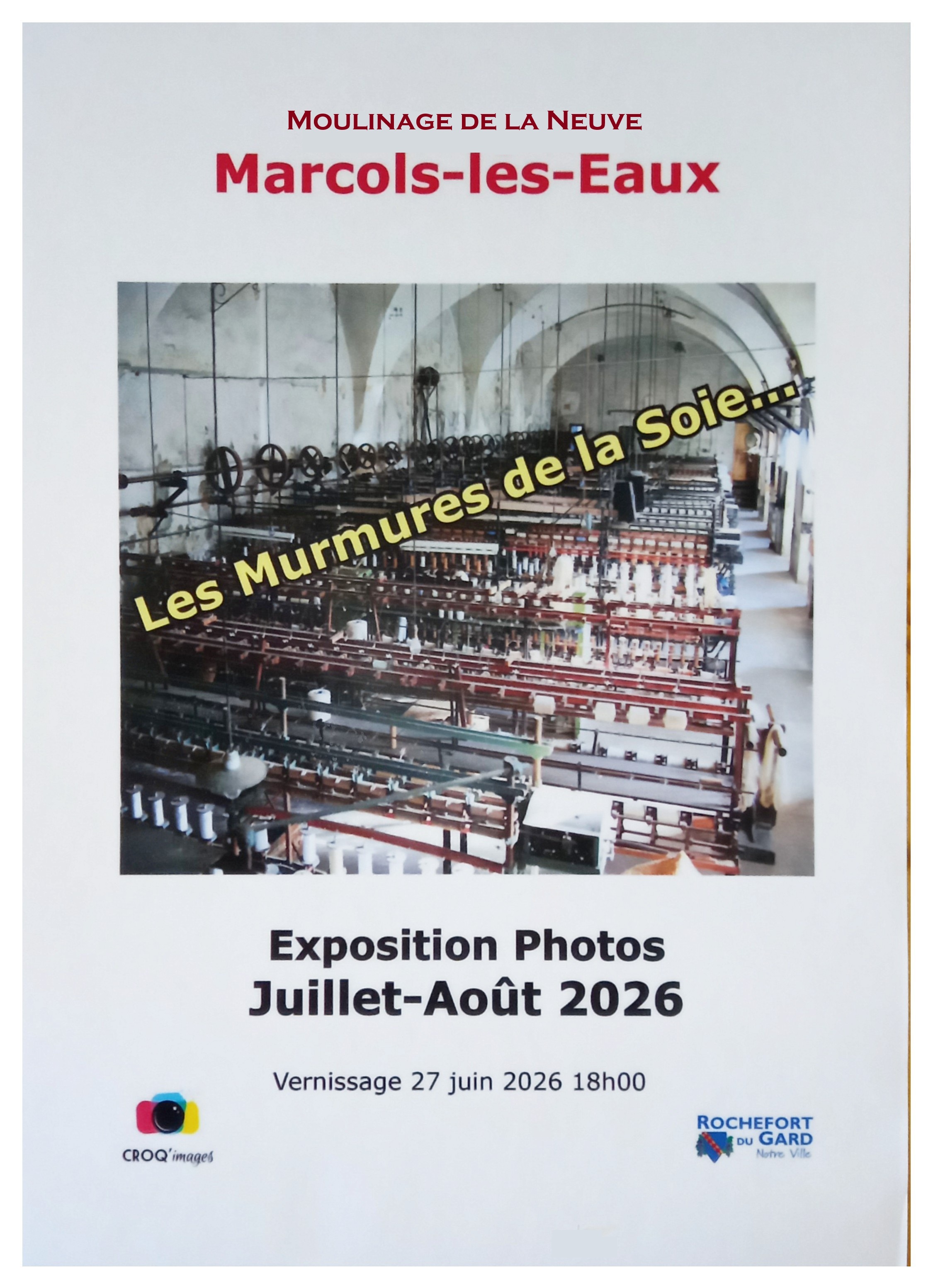 Vernissage de l'exposition photos "Les murmures de la soie"