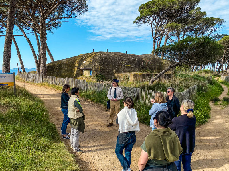 Visite guidée, les blockhaus de la seconde guerre mondiale