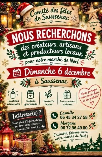 Marché de Noël de Saussenac