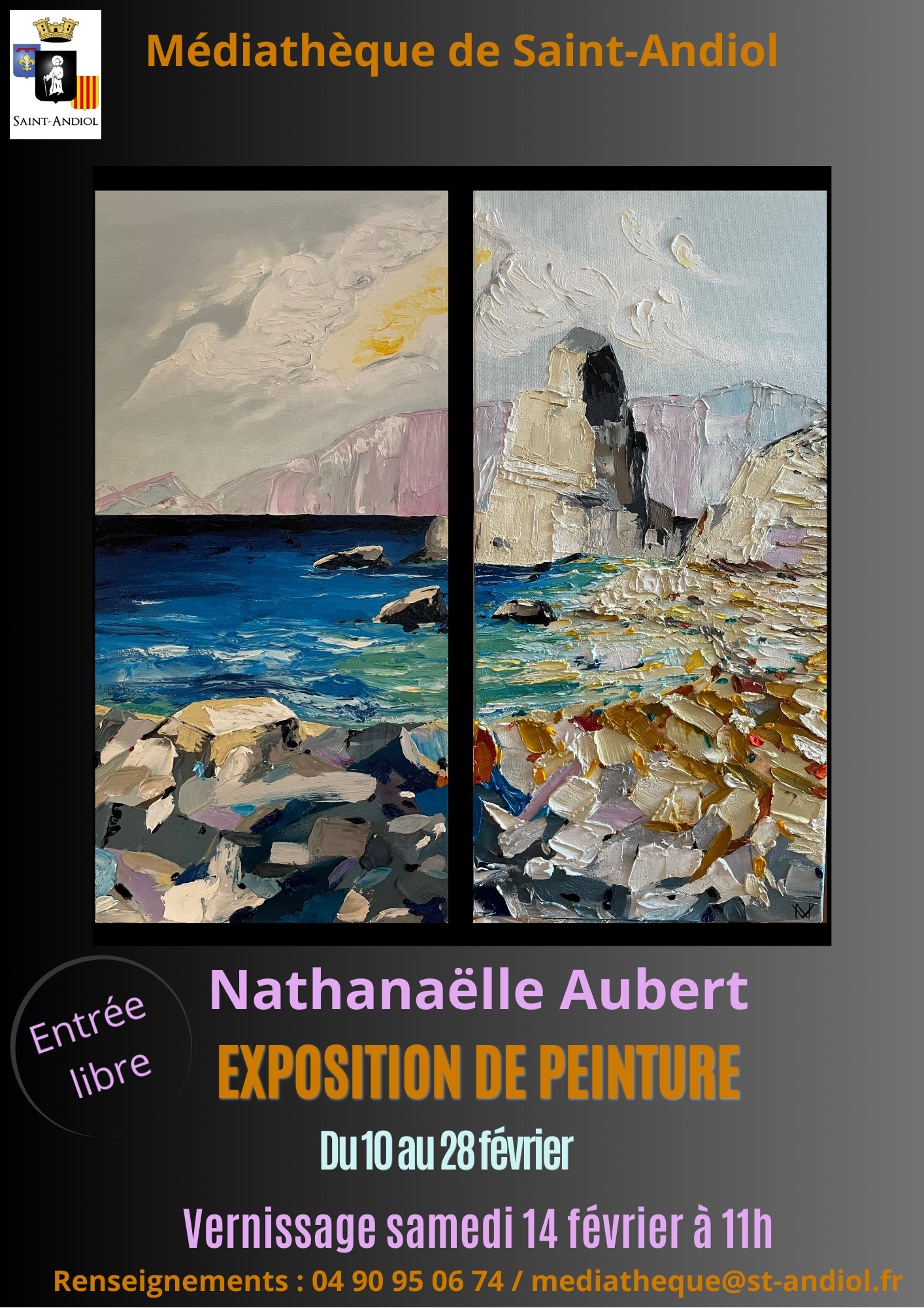 Exposition de Peinture de Nathanaëlle Aubert