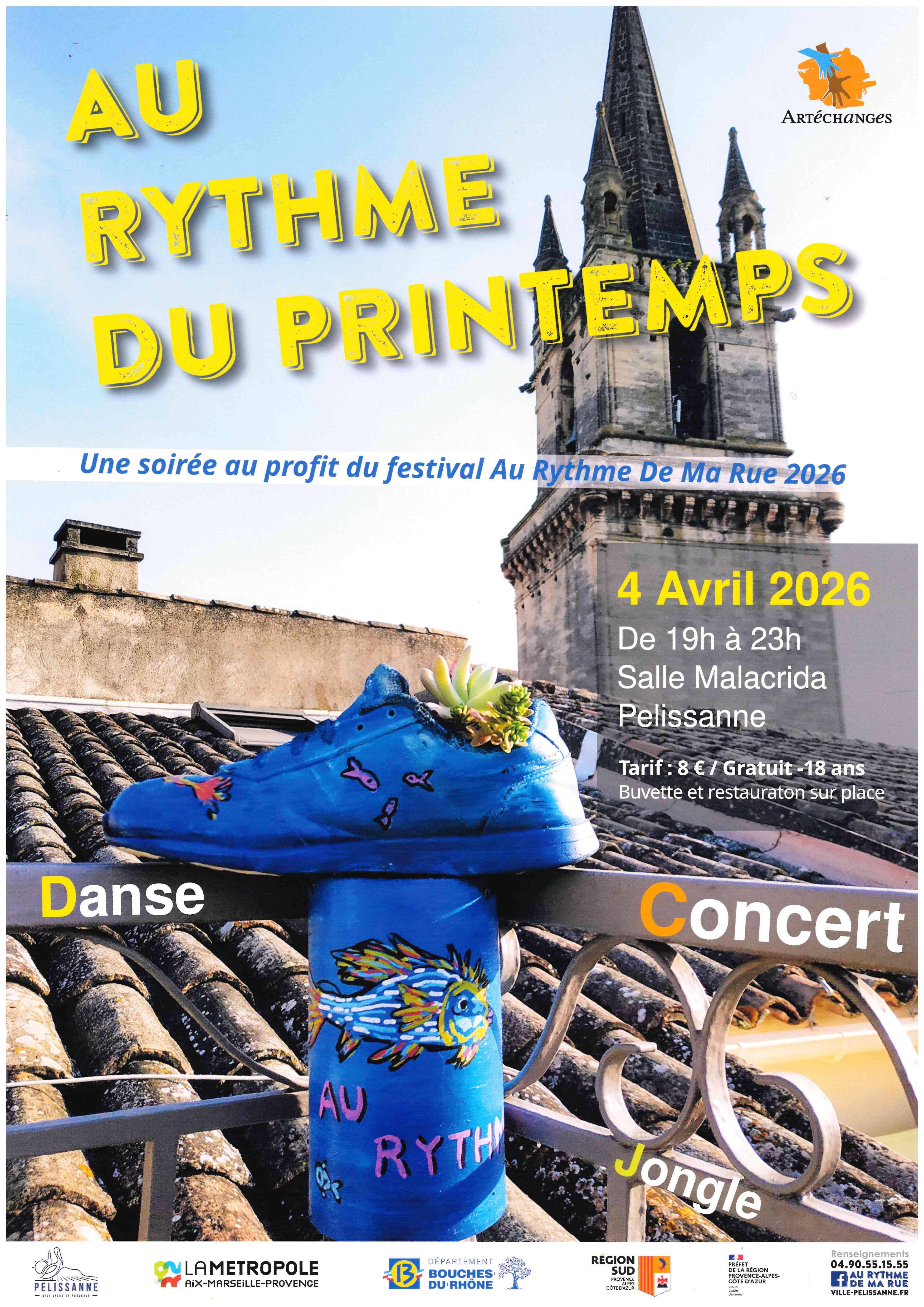 Soirée caritative : "Au rythme du Printemps"