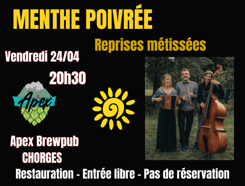 Concert Menthe Poivrée - Apex Brewpub