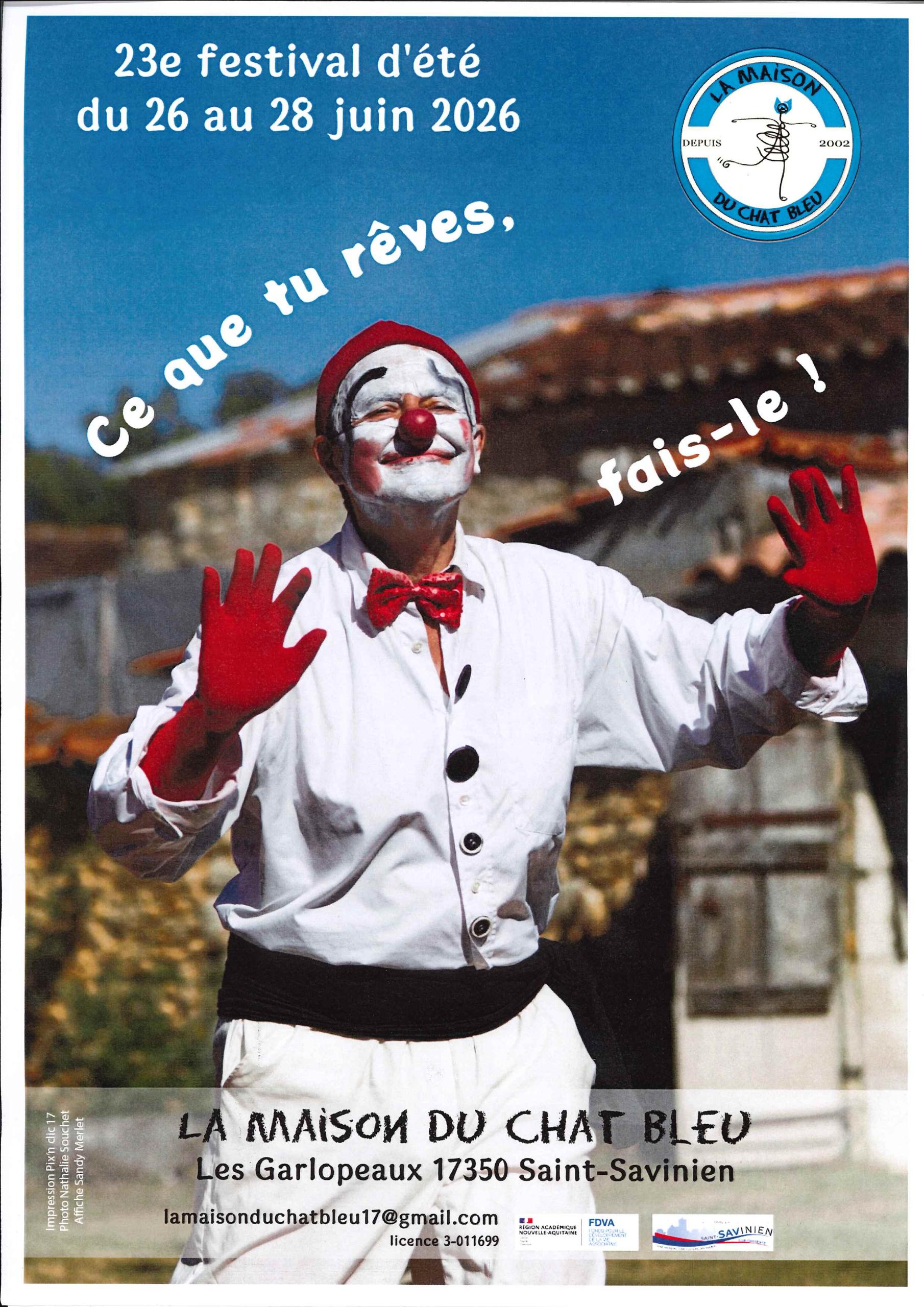 Festival d'été - Maison du Chat Bleu