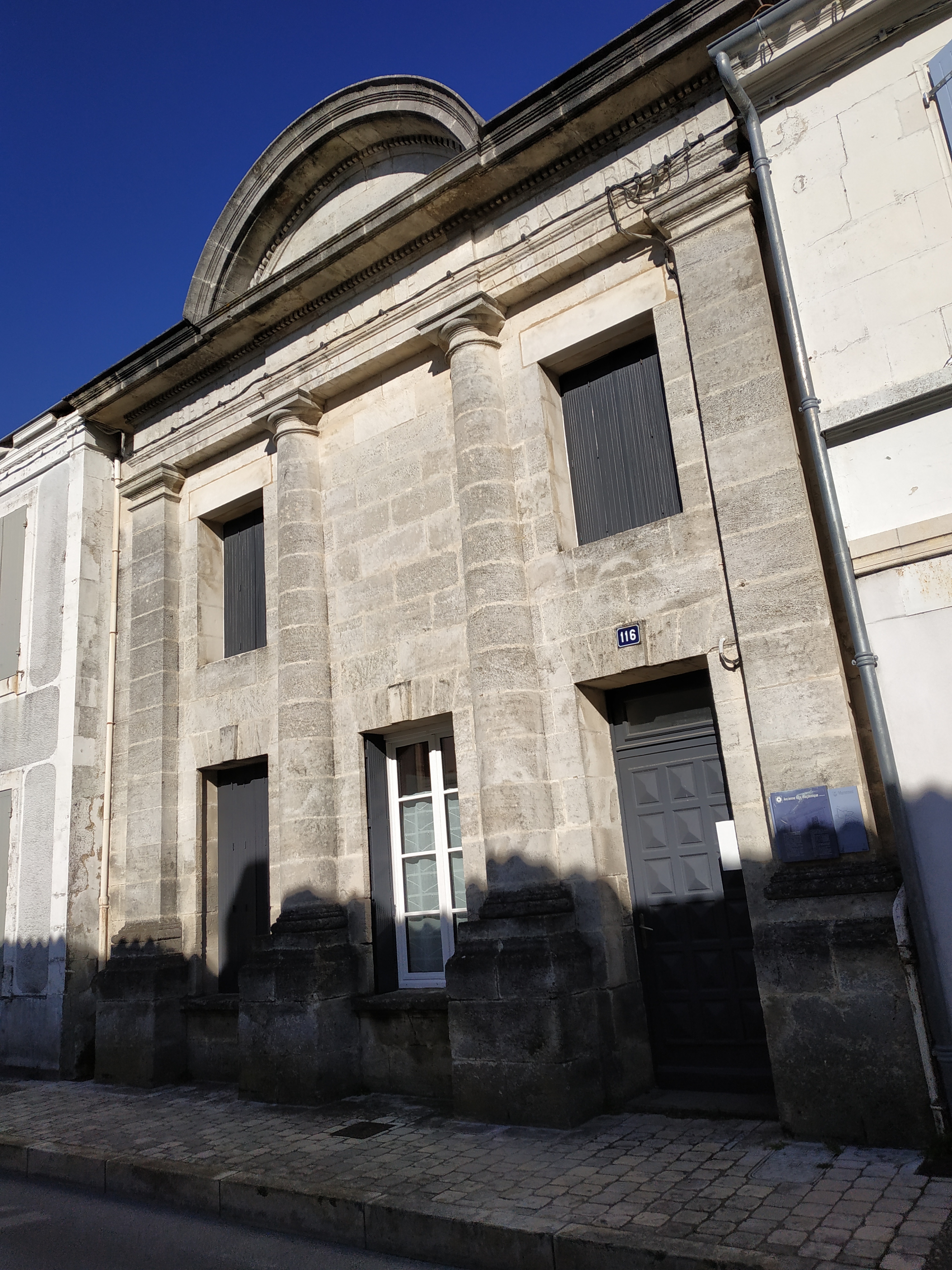L’ancienne loge maçonnique