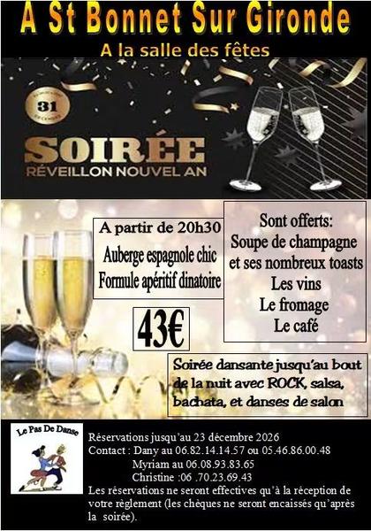 Soirée Réveillon du nouvel an