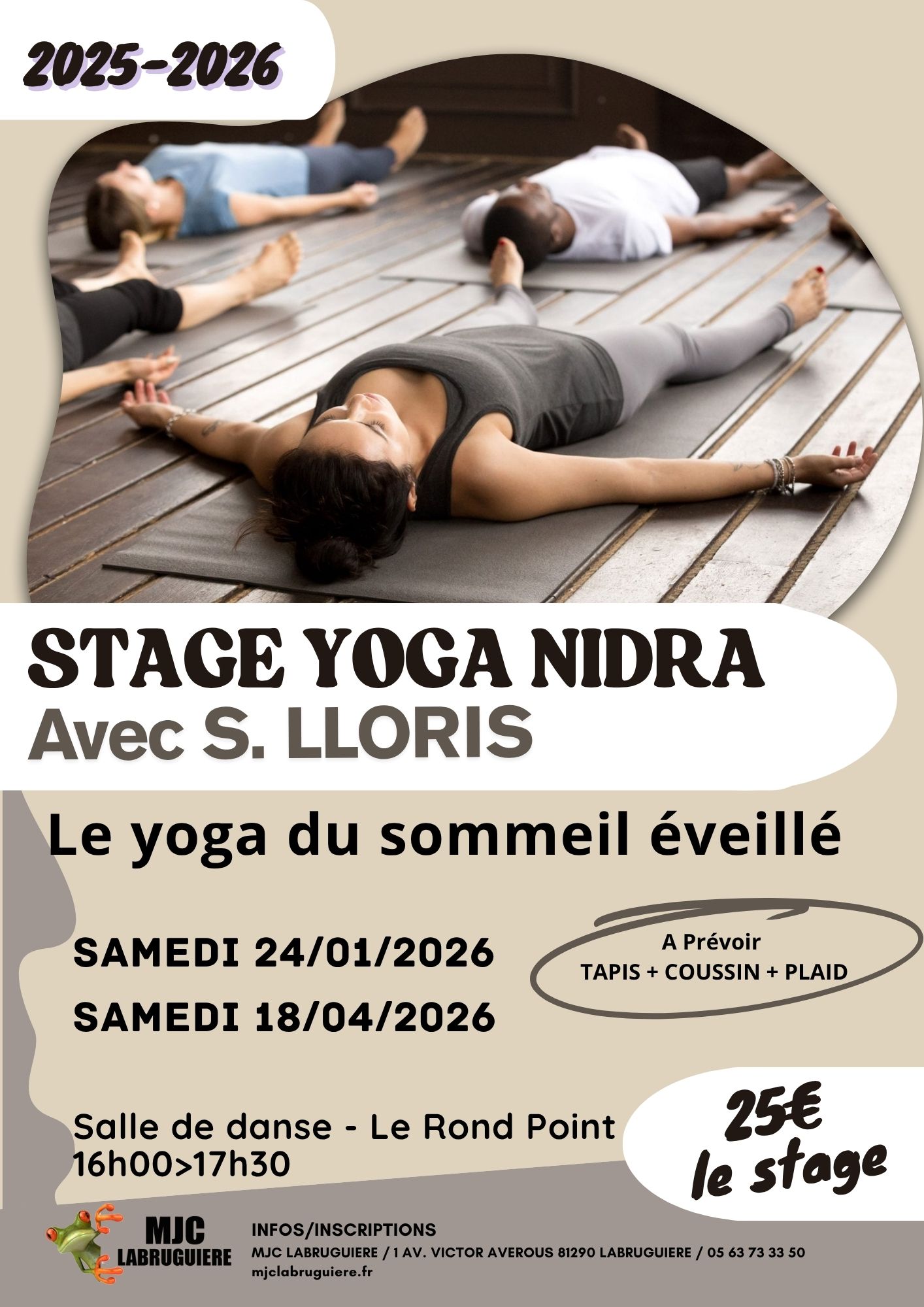 STAGE  YOGA Nidra  25-26