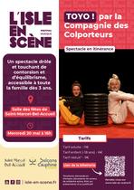 Festival Isle en scène - spectacle familial à Saint-Marcel-Bel-Accueil : Toyo !…