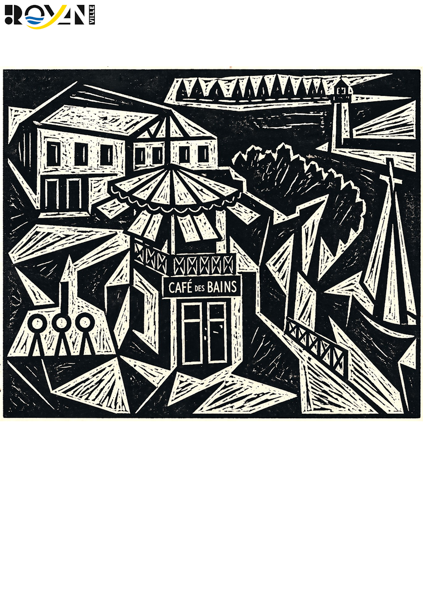 Démonstration et rencontre - Linogravure
