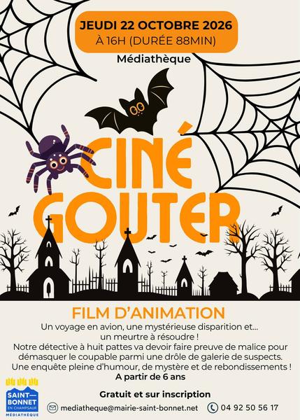 Ciné goûter spécial Halloween