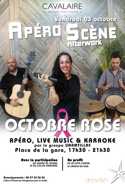 Apéro-scène spécial Octobre Rose_Cavalaire-sur-Mer