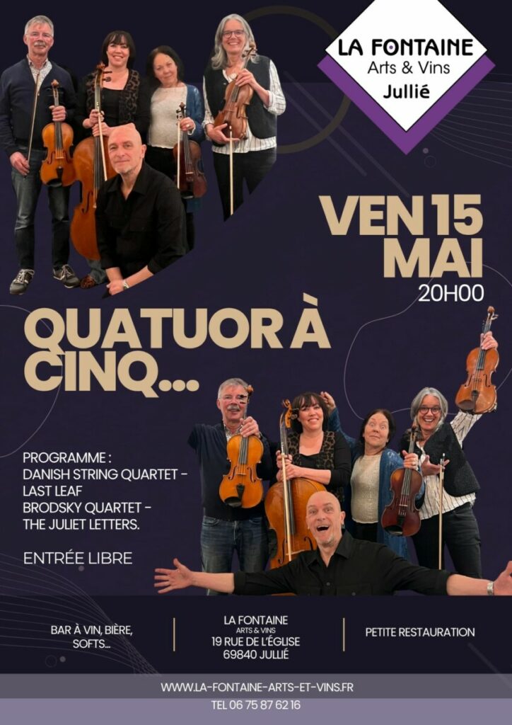 Quatuor à Cinq_Jullié