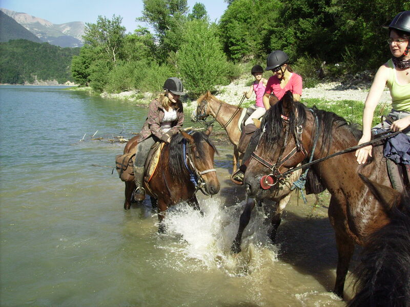 Les lacs de Matheysine à cheval