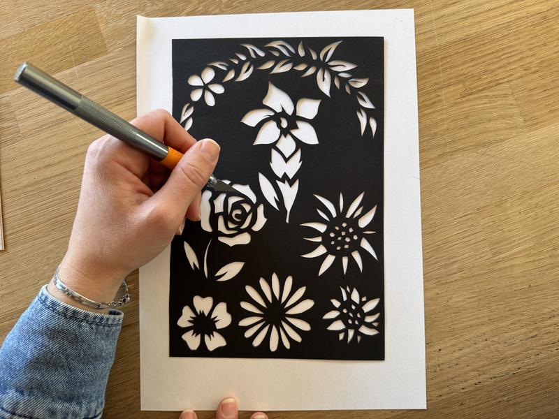 Au labo du Château : Dentelles de fleurs_Sallanches