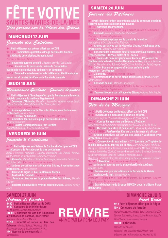 affiche fete votive verso