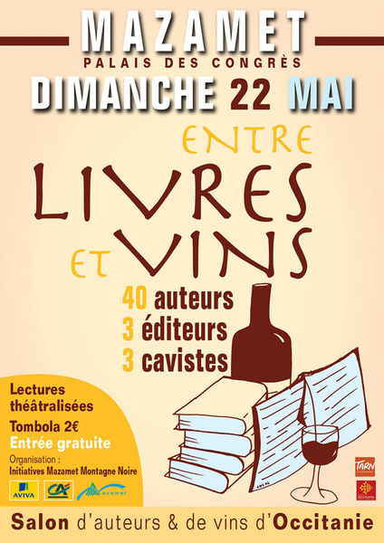 Pages d'Occitanie, entre livres et vin 
