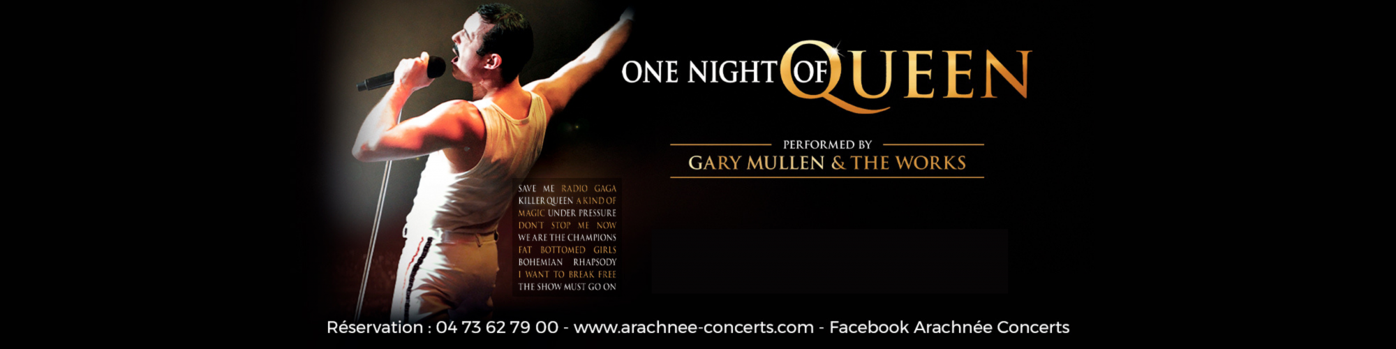 One Night of Queen | Zénith d'Auvergne