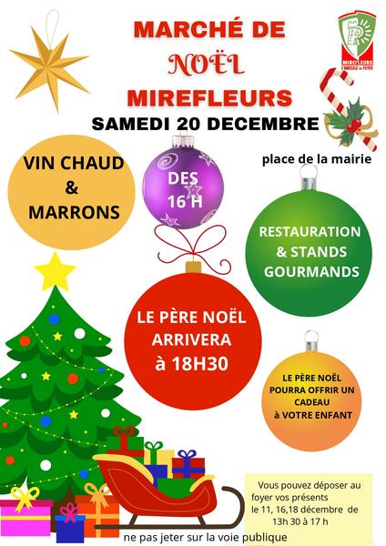 Marché de Noël de Mirefleurs