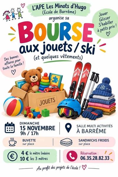 Bourse aux jouets /ski