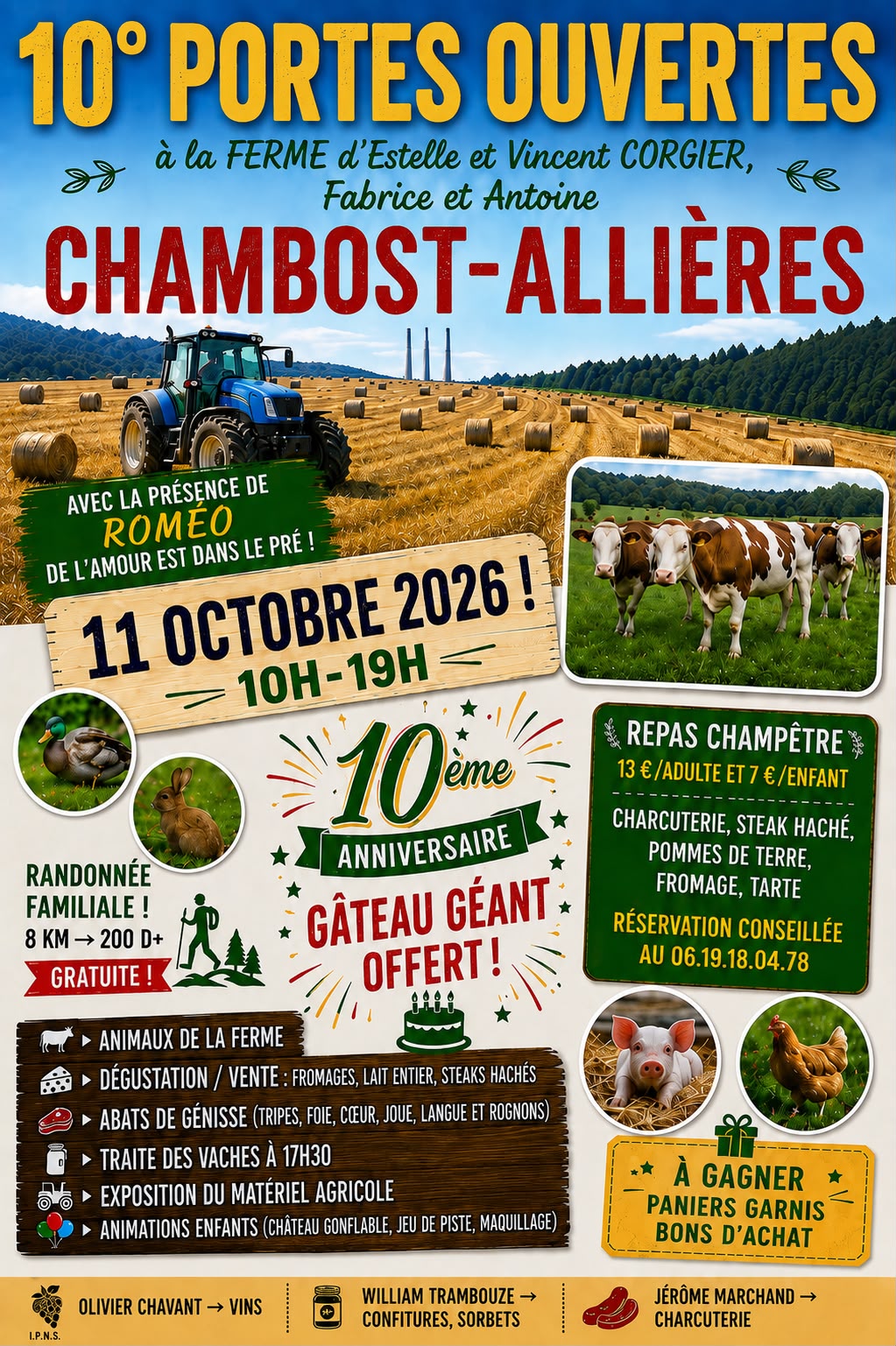PORTES OUVERTES A LA FERME CORGIER