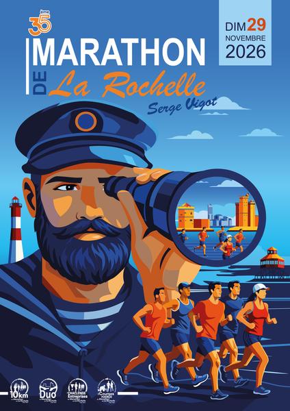 Marathon de La Rochelle Serge Vigot_La Rochelle