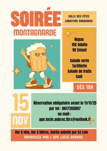 Soirée montagnarde