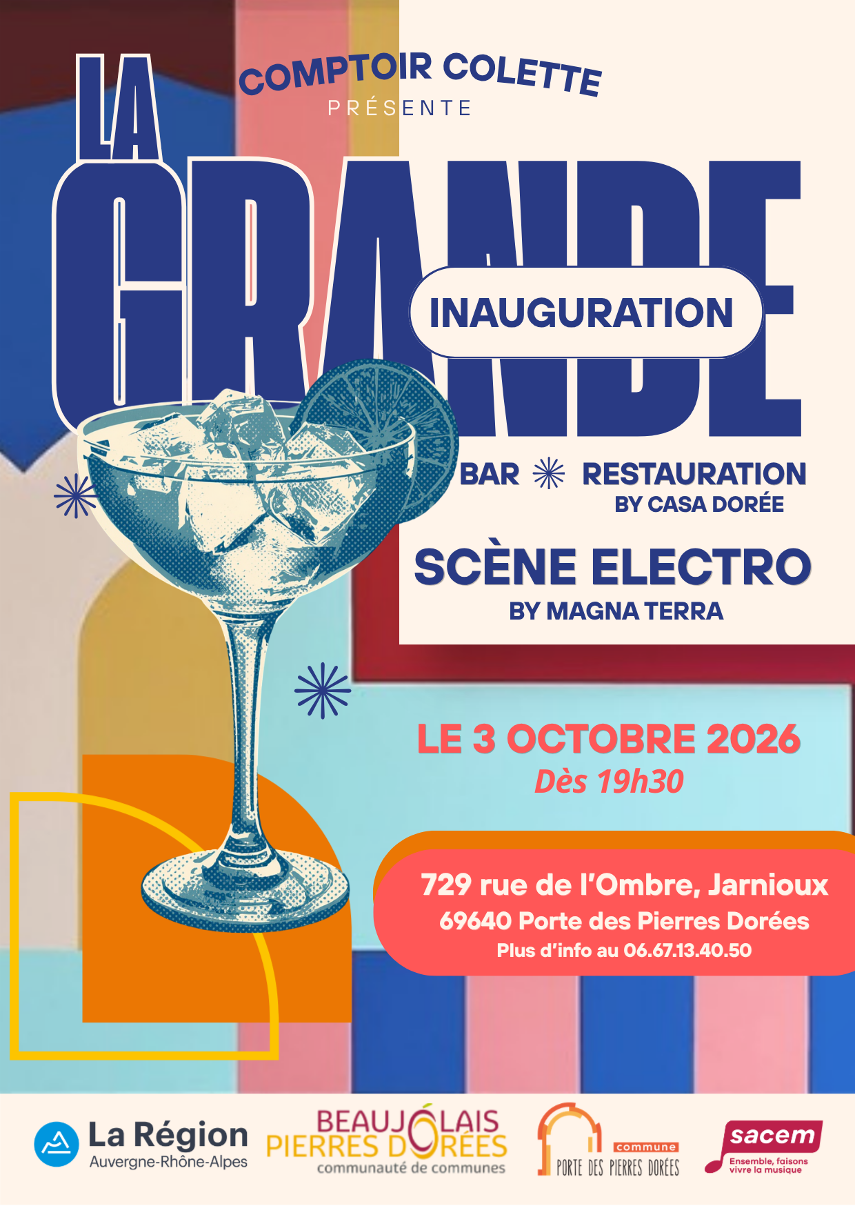 INAUGURATION COMPTOIR COLETE