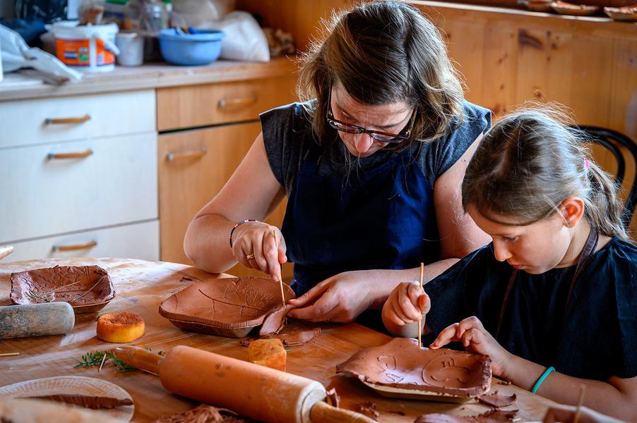 Modelage et décoration en binôme dès 3 ans_Les Gets