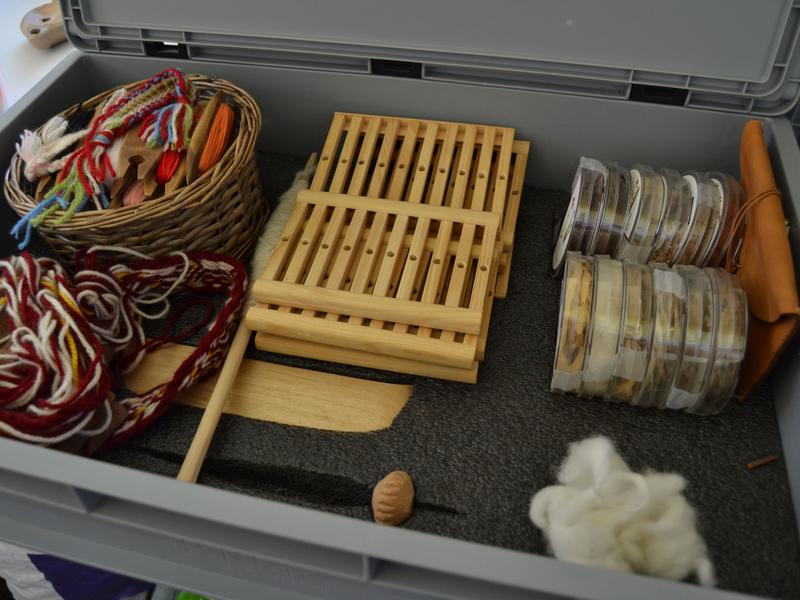 Du matériel pour le tissage