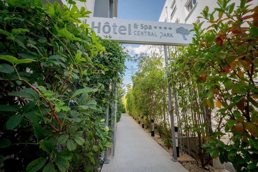 Entrée de l'hôtel