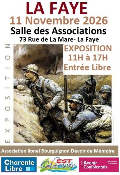 Exposition commémoration de la grande guerre 14-18