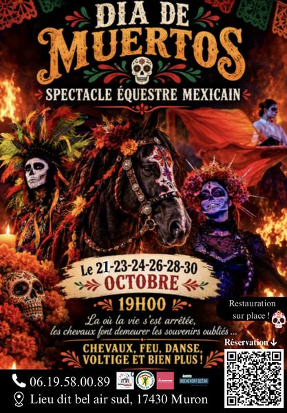 Spectacle équestre : Dia de muertos