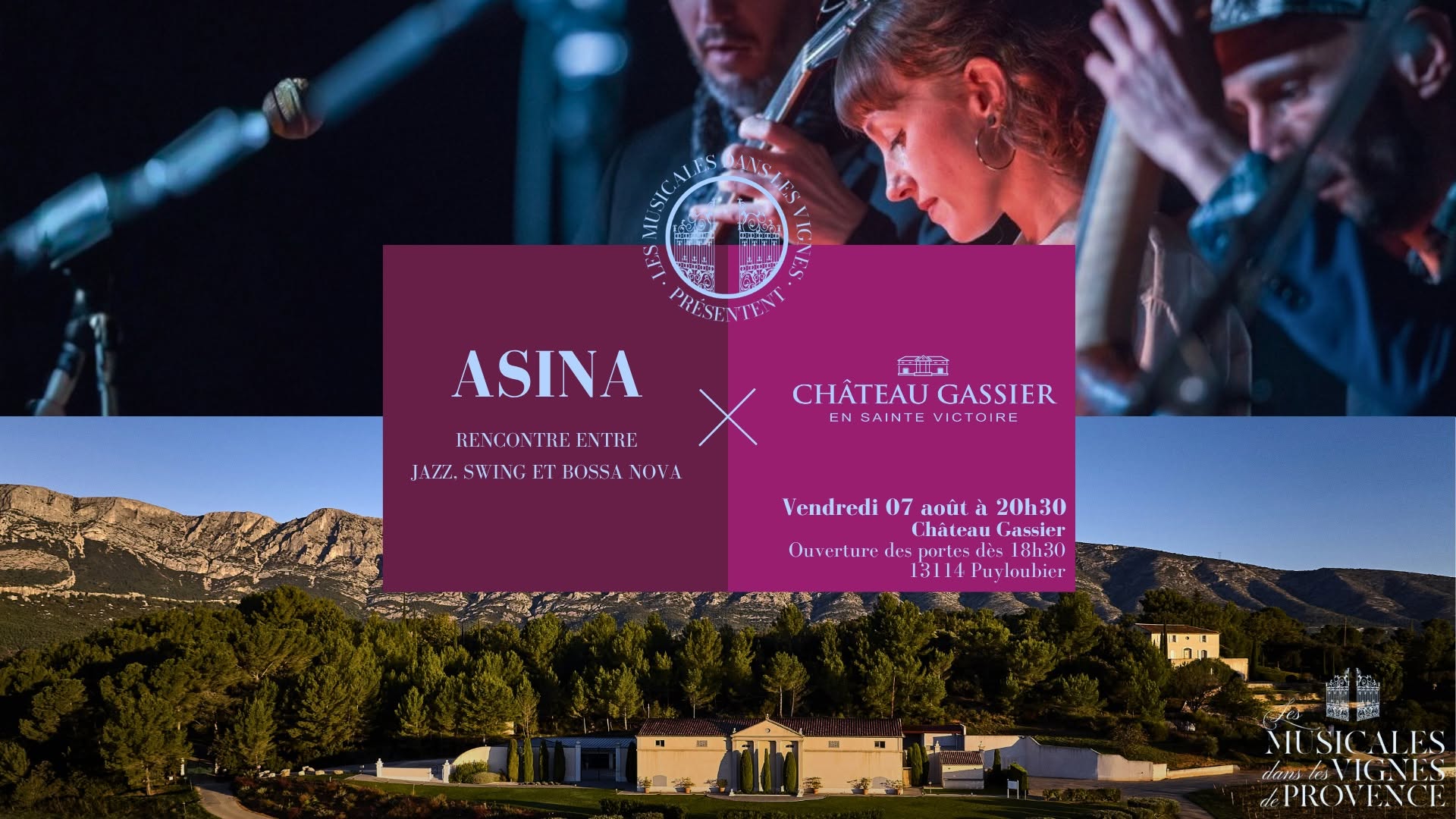 Les Musicales dans les Vignes - Asina