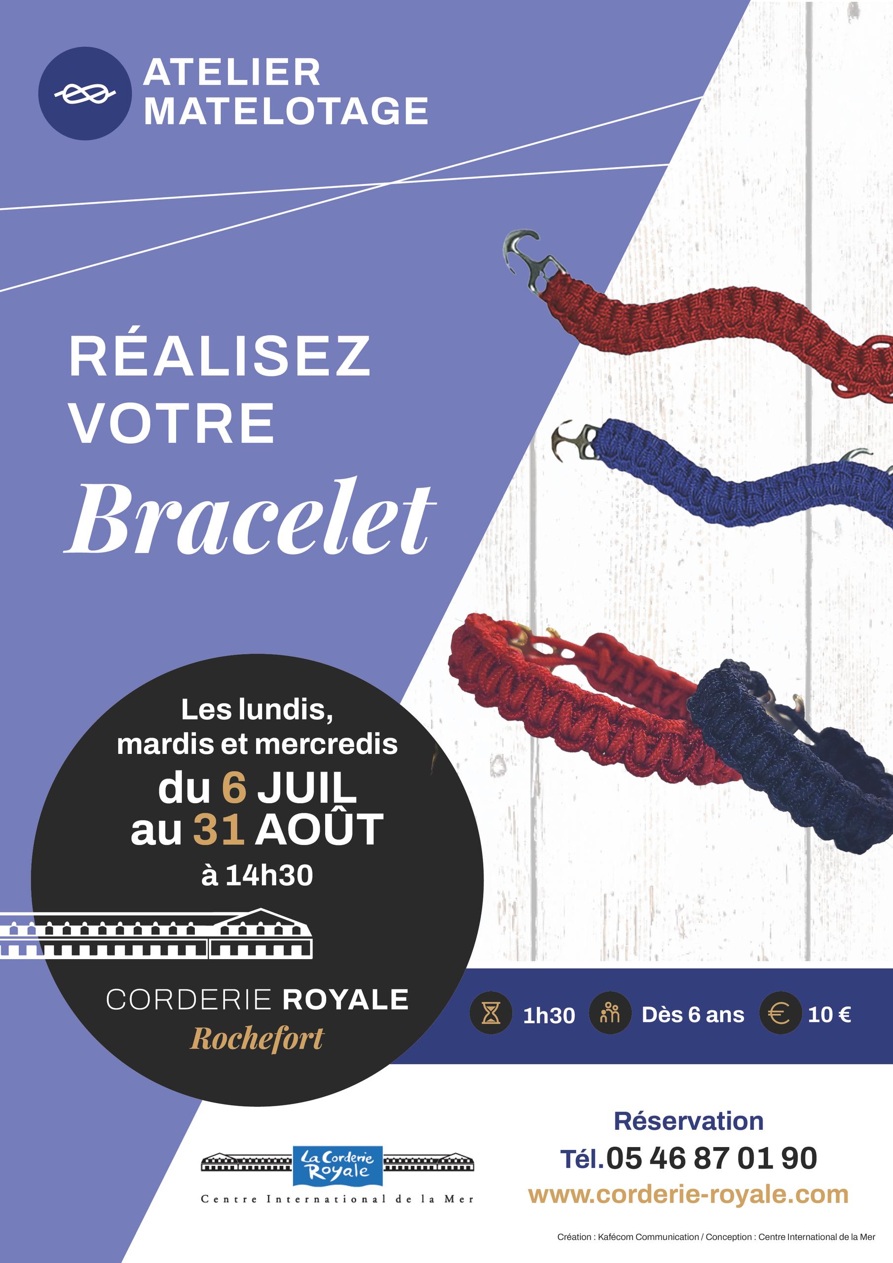 Atelier matelotage bracelet