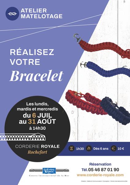 Atelier matelotage bracelet